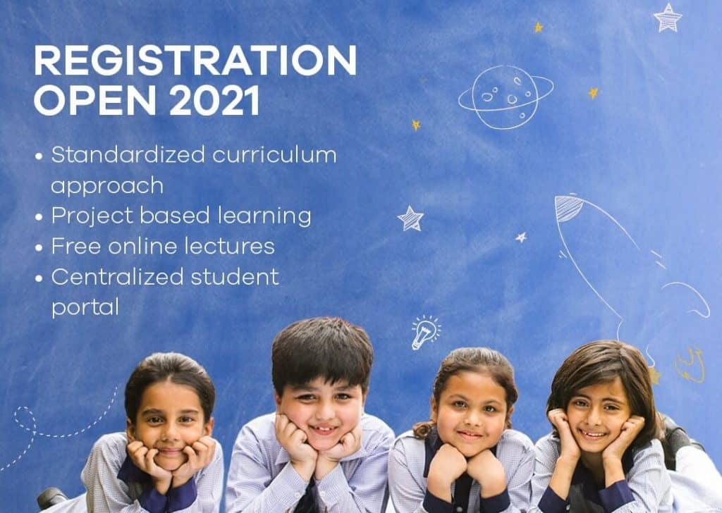 Registration Open for Admissions 2021