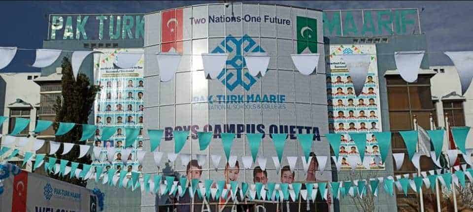 Pak-Turk Maarif International Schools & Colleges Quetta Boys Campus